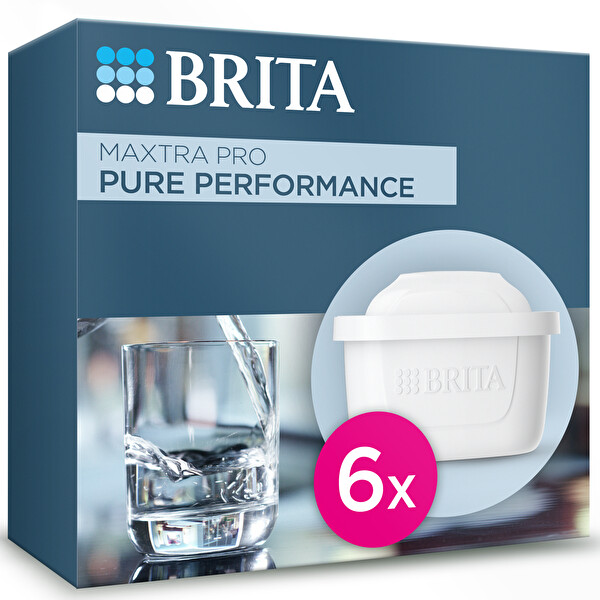 Brita Maxtra Pro Pure Performance Yedek Su Filtresi 6'lı