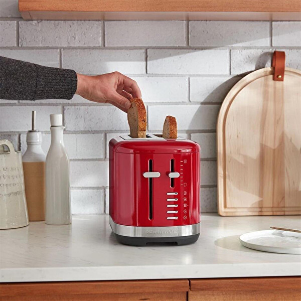 KitchenAid Manuel Kontrollü 2 Dilim Ekmek Kızartma Makinesi Empire Red 5KMT2109