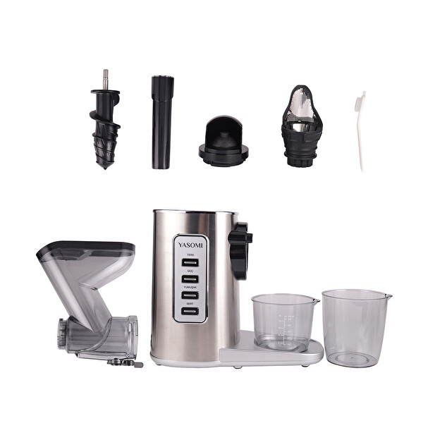 Yasomi Slow Juicer JS3108 Katı Sebze ve Meyve Sıkacağı