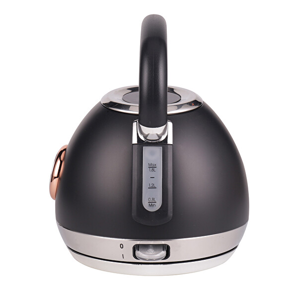 Yasomi YK-880NTSL Retro Isıtıcı Kettle Siyah