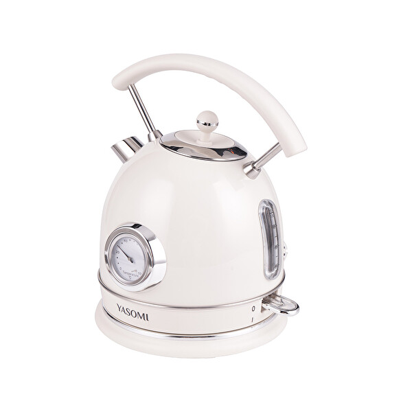 Yasomi YK-823NTSL Retro Su Isıtıcı Kettle Bej