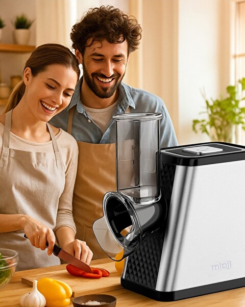 Mioji Mio MX30 6in1 500W Otomatik Dilimleme Doğrayıcı Rondo Makinesi