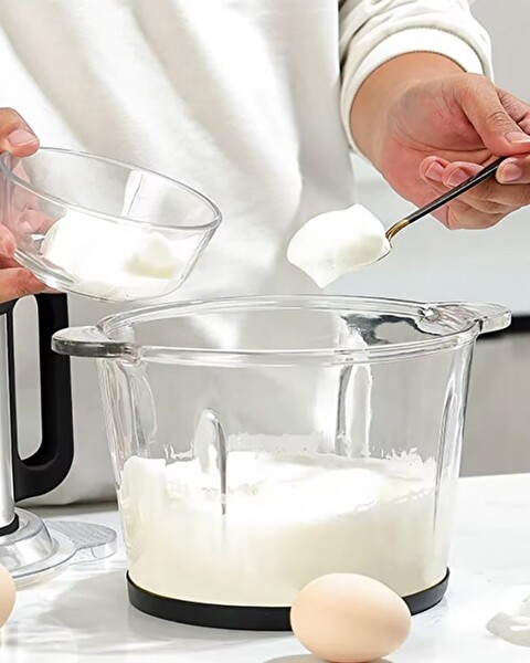 Mioji Mio MX20 1200 W 5 Litre Büyük Cam Hazneli Et Kıyma Makinesi Sebze Rondo Blender Doğrayıcı