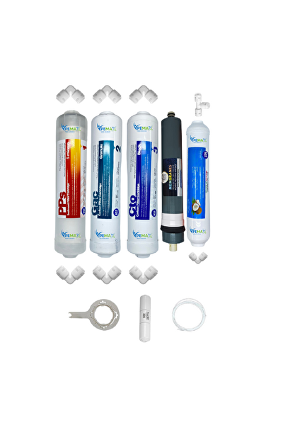 Pemax Water Solutions Kapalı Kasa Su Arıtma Cihazlarına STDMAX 5'li Platinium Mebran Mineralli Tatlandırıcı