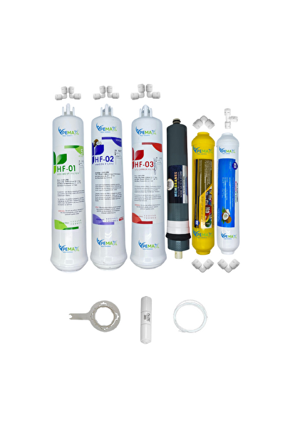 Pemax Water Solutions Kapalı Kasa Su Arıtma Cihazlarına  HFT  6'lı Platinium Mebran Mineral Tatlandırıcı