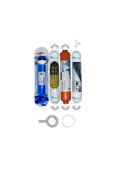 Pemax Water Solutions Orijinal Filmtec Dupon Mebran B12 Alkali  Mineral  Gümüş İyonlu Tatlandırıcı