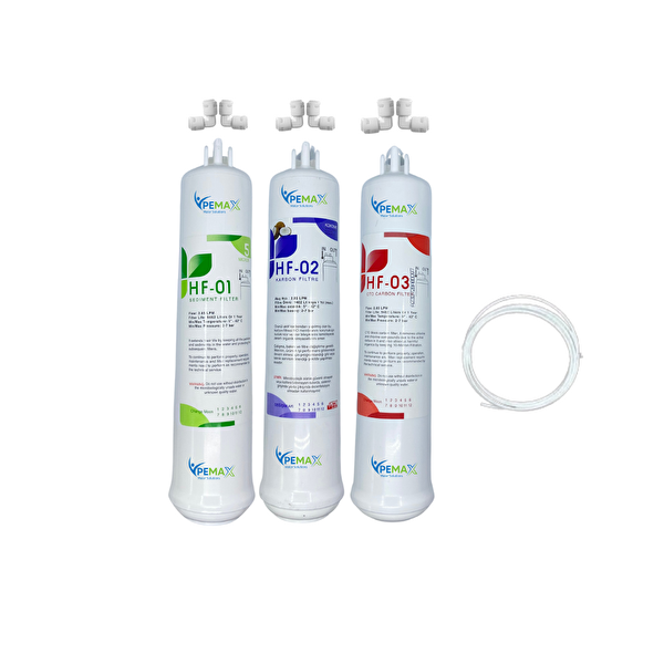 Pemax Water Solutions Kapalı Kasa Su Arıtma Cihazlarına HFT 3'lü