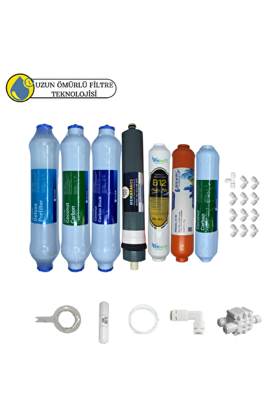 Pemax Water Solutions Fluxtek Kapalı Kasa Su Arıtma CihazlarınaSertifikalı 7'li Pera Water Mineral Platinium Mebran