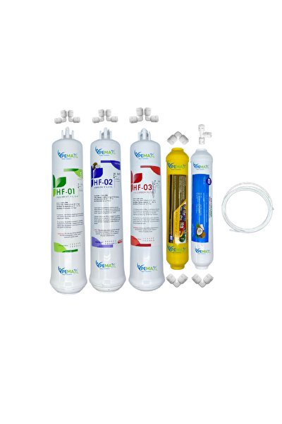 Pemax Water Solutions Kapalı Kasa Su Arıtma Cihazlarına HFT 5'li Mebransız Mineral-Tatlandırıcı