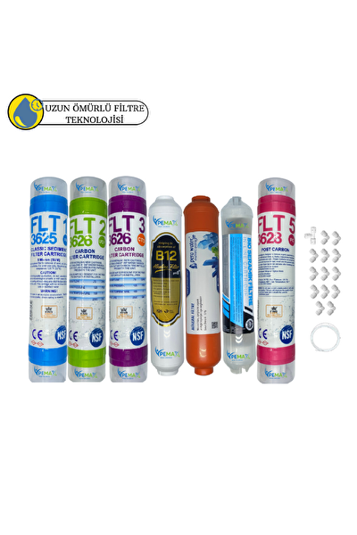 Kapalı Kasa Su Arıtma Cihazları Sertifikalı 7'li Mebransız Tatlandırıcı-B12 Alkali-Mineral-Detox