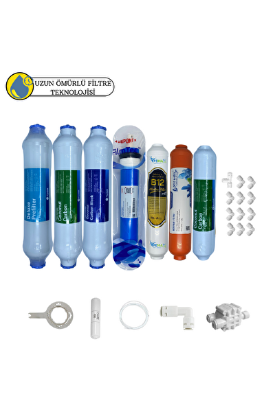 Pemax Water Solutions Fluxtek Kapalı Kasa Su Arıtma Cihazlarına Sertifikalı 7'li Pera Water Mineral Filmtec Dupon Mebran