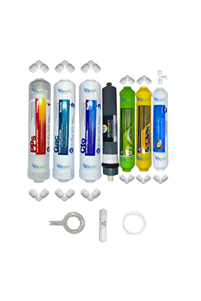 Pemax Water Solutions Kapalı Kasa Su Arıtma Cihazlarına STDMAX 7'li Platinium Mebran Alkali-Mineral-Tatlandırıcı