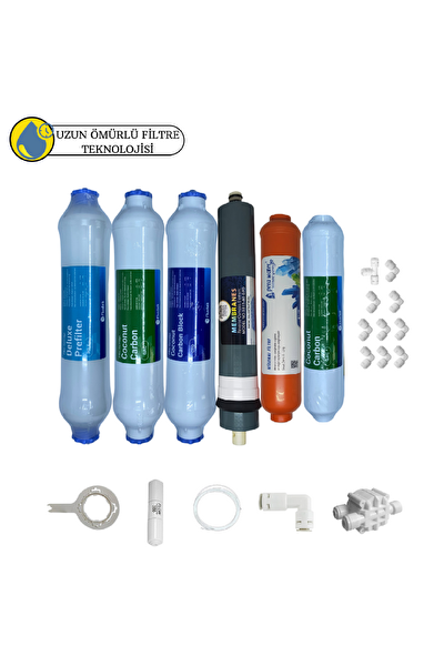 Pemax Water Solutions Fluxtek Kapalı Kasa Su Arıtma Cihazlarına Sertifikalı 6lı Pera Water Mineral Platinium Mebran