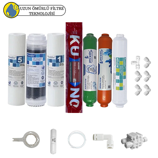 Purefer Açık Kasa Çif Sedimentli Sertifikalı 7'li Orijinal Lg Kuno Mebran  Mineral-Alkali