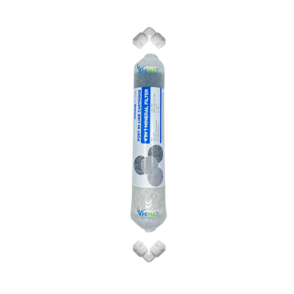 Pemax Water Solutions Şeffaf 4'lü Mineral Filtre
