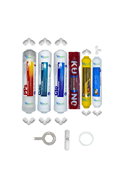 Pemax Water Solutions Kapalı Kasa Su Arıtma Cihazlarına STDMAX 6'lı Orijinal LG Kuno Mebran Mineral-Tatlandırıcı