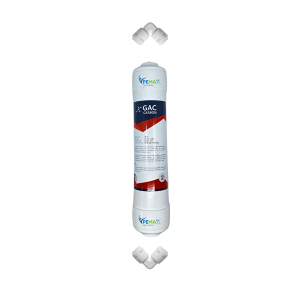 Pemax Water Solutions Kapalı Kasa Su Arıtma Cihazlarına 2. Aaşama Ecomax Gac Karbon Filtre