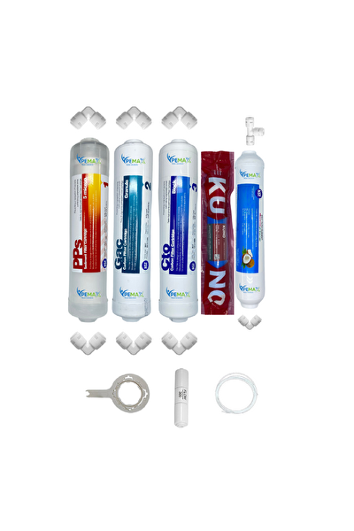 Pemax Water Solutions Kapalı Kasa Su Arıtma Cihazlarına STDMAX 5'li Orijinal Lg Kuno Mebran Mineralli Tatlandırıcı