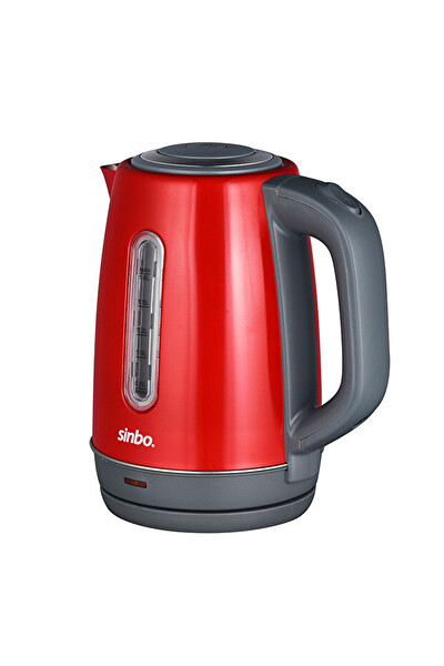 Sinbo SK-8031 Inox Su Isıtıcı Kettle Paslanmaz Çelik Kırmızı
