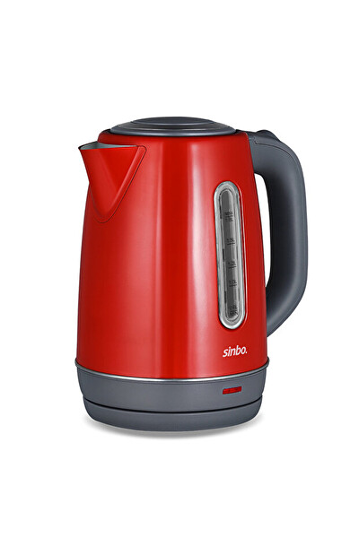 Sinbo SK-8031 Inox Su Isıtıcı Kettle Paslanmaz Çelik Kırmızı
