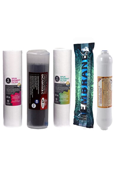 Sulook - İhlas Su Arıtma Cihazı Uyumlu 5'li Filtre Seti Full Ekonomik Set