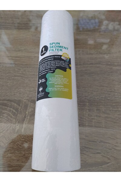 Sulook 1 Micron Spun Sediment Filtre Açık Kasa Su Arıtma Cihazları İçin