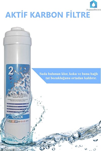 Sulook Kapalı Kasa Su Arıtma Cihazı Filtresi 6'lı Filtre Seti
