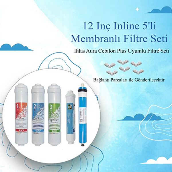 Sulook Hsb İhlas Aura Cebilon Plus Uyumlu Su Arıtma Cihazı 12