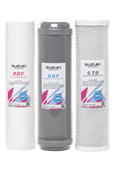 Sulook Açık Kasa Su Arıtma Cihazı Tam Set (7 Filtre)Alkali Ve Mineral Filtre İlaveli