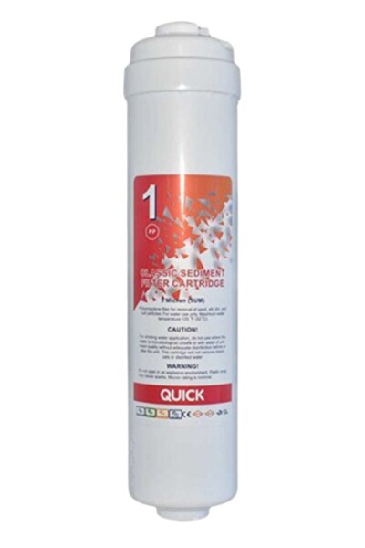 Sulook Su Arıtma Filtre Seti 3'lü Inline Set. Kapalı Kasa Cihazlar İçin