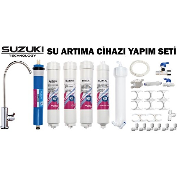 Sulook Suzuki Technology Su Arıtma Cihazı Yapım Seti (Su Arıtma Cihazını Kendin Yap !!)