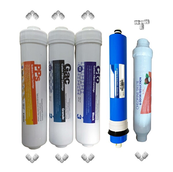 Sulook Reverse Osmosis Kapalı Kasa Su Arıtma Cihazı 5'li Filtre Seti