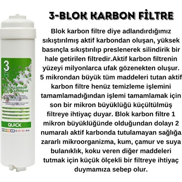 Sulook LG Kapalı Kasa Su Arıtma Cihazı Filtre Seti 5 Aşamalı Lg