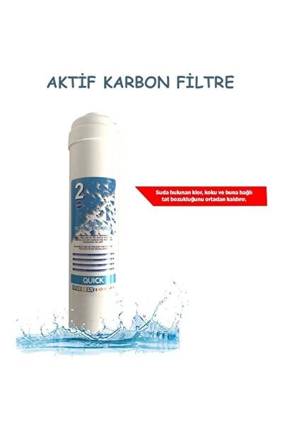 Sulook Kapalı Kasa Su Arıtma Cihazı Filtresi Inline 2 Yıllık Bakım Seti (Membransız Set)