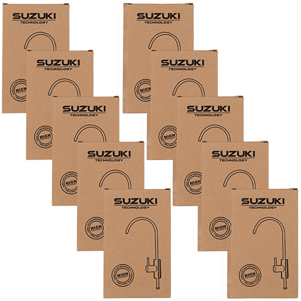 Sulook Reverse Osmosis Su Arıtma Cihazı Uyumlu İthal Lüx Musluk 10'lu