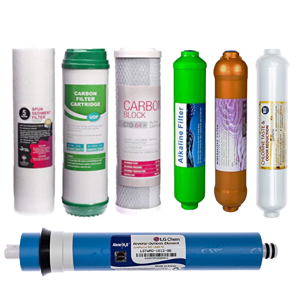 Sulook Su Arıtma Cihazı 7 Aşama LG Membranlı Ph Düzenleyici