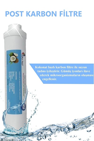 Sulook Aura Cebilon Silver Su Arıtma Cihazı Uyumlu 5Li Filtre Set