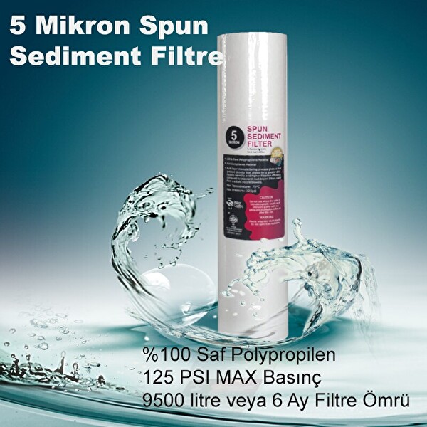 Sulook Su Arıtma Cihazı Filtre Seti 2 Yıllık LG Membranlı Aqualine