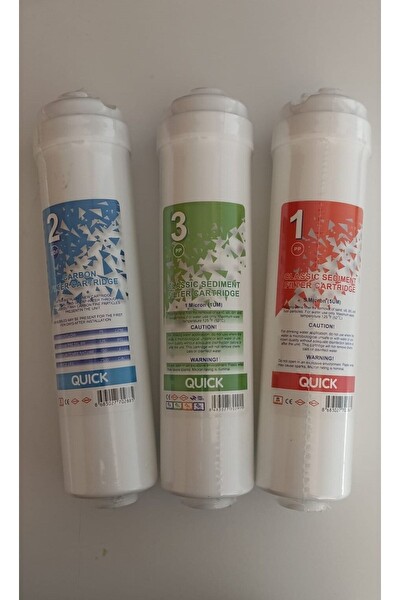 Sulook 3'lü Kapalı Kasa Su Arıtma Cıhazı Fıltre Setı