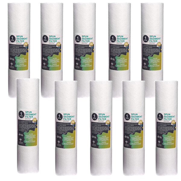 Sulook Açık Kasa Su Arıtma Cihazı Filtresi Ekonomik Paket 10 Takım