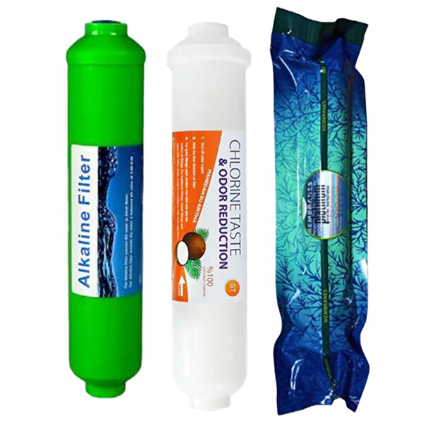 Sulook Su Arıtma Filtre Seti 7'li Çift Karbon Platınum Mineral Alkali