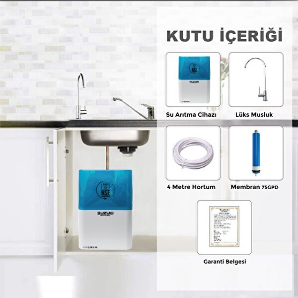 Sulook Suzuki Technology Pompalı Su Arıtma Cihazı - Alpha Plus Model