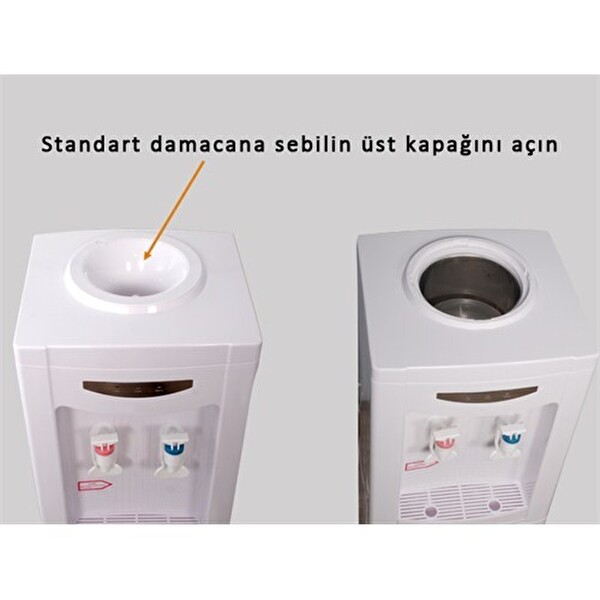 Sulook Kırılmaz Tanklı Sebil Üstü Aparatı -8 Litre Hazneli (15 Metre Hortumlu)