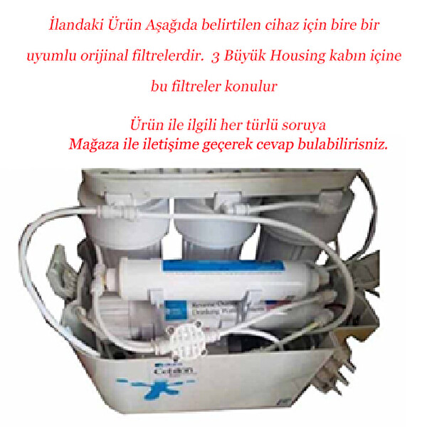 Sulook İhlas Aura Cebilon Ve Housingli Cihaz Uyumlu 5'li Filtre Seti