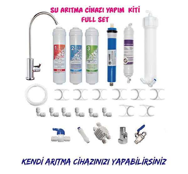 Sulook Su Arıtma Cihazı Yapım Seti Vontron Membranlı