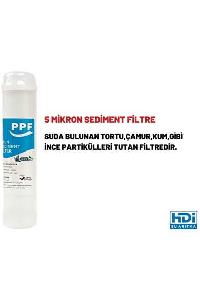 Sulook Puretech Yakut-Optima Cihazlarına Uygun 3'lü Kokonatlı Filtre