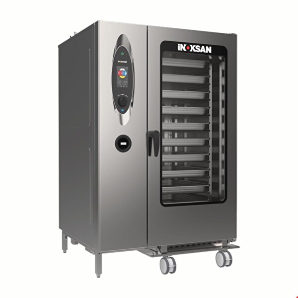 İnoksan Fbg 40t - İnosmart Gazlı Dokunmatik Kombi Fırın GN 1/1 40 Tepsi
