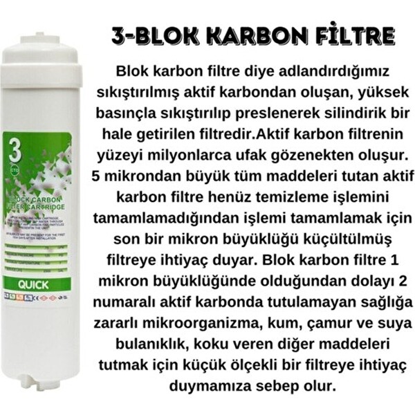 Sulook Aura Cebilon Silver Su Arıtma Cihazı Uyumlu 5'li Filtre Set