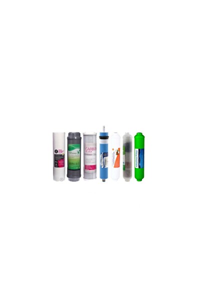 Sulook LG Membranlı Aqualine 7 Li Filtre Seti-Açık Kasa Su Arıtma Filtre Seti