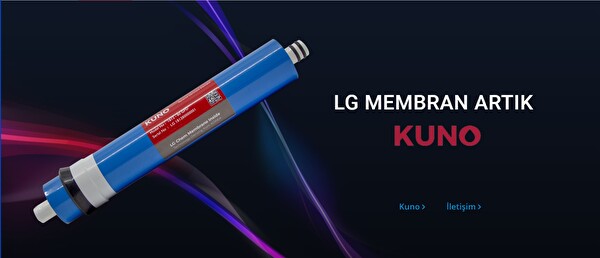 Sulook Su Arıtma Cihazı LG KUNO Membran Filtre 80 Gpd Chem